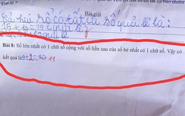 Những bài toán gây lú vì trò làm đúng, cô sửa thành sai, gây tranh cãi