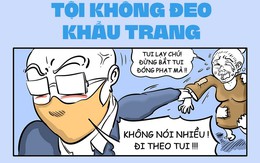 Một pha xử lý 'không đeo khẩu trang' đi vào lòng người