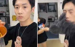 'Chết cười' với chàng trai nghịch dại đổ nước ra sàn khi vợ đang lau nhà và cái kết 'tan nát'