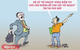 Có gì bố nói thẳng ra để con còn biết đường làm bài thi