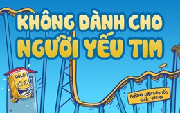 Tàu lượn siêu tốc 'xì-tai' giá vàng