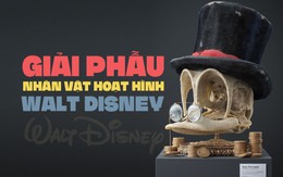 Hết hồn với giải phẫu nhân vật hoạt hình Walt Disney