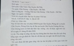 Cô giáo Hà Tĩnh lương hơn 8 triệu/tháng nộp đơn xin nghỉ vì 'không đủ sống', dân mạng há hốc mồm...