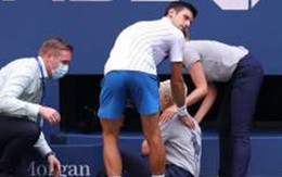 Djokovic bị loại vì đánh bóng trúng nữ trọng tài tại Mỹ Mở rộng