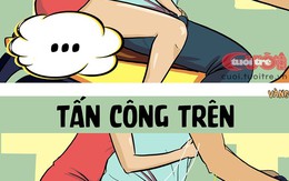 Người đi đường mắc cỡ với cuộc chiến 'bàn tay hư'