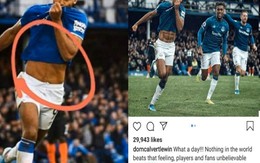 Sao tuyển Anh và Everton tự photoshop 6 múi để trông bảnh hơn