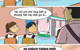 Xe gì mà không phải xe bus cũng chẳng phải xe buýt!