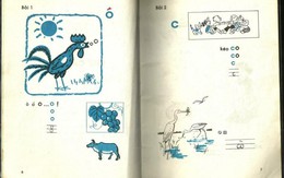 Thế hệ 8x, 9x bùi ngùi nhớ lại sách giáo khoa Tiếng Việt lớp 1 xưa