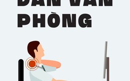 Đau cổ - vai - gáy, combo làm khổ dân văn phòng