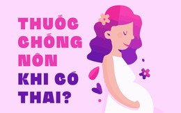 Uống thuốc chống nôn khi mới cấn thai được không?