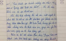 'Cười xỉu' với bài văn tả bố bụng to, trán dô, bị vợ mắng suốt ngày