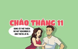 Bao giờ cho đến tháng 11 để thực hiện thử thách