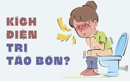 Trị táo bón kinh niên bằng kích điện?