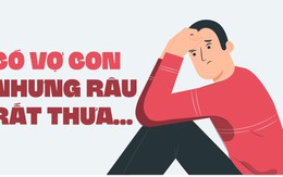 40 tuổi, có vợ con nhưng râu ria thưa thớt