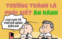 Trưởng thành là khi ta biết... ăn hành