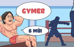 Gymer muốn tập cơ miệng 6 múi chăng?