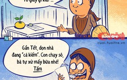 Tết nhất đến nơi, cô Tấm tranh thủ chạy sô