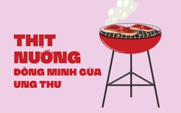 Thịt nướng - đồng minh của ung thư