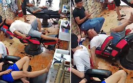 Chiếc ghế tiệm cắt tóc phản khách