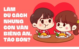 Làm đủ cách nhưng con vẫn biếng ăn, táo bón?