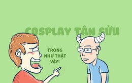 Cosplay con trâu năm Tân Sửu y như thật