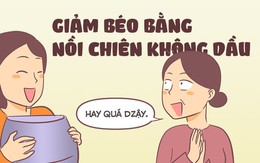 Đau đầu với nồi chiên không dầu