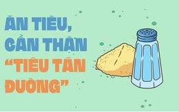 Ăn tiêu, cẩn thận ‘tiêu tán đường’