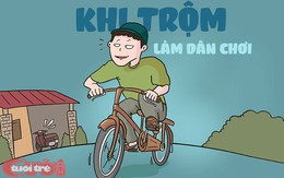 Khi trộm làm dân chơi không sợ mưa rơi