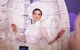 Cận cảnh trang phục dân tộc 'Kén em" dự Miss Universe của Khánh Vân