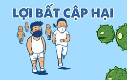 Tập thể dục giữa đợt dịch: Lợi bất cập hại