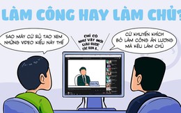 Thanh niên quyết chí làm công chứ không làm chủ