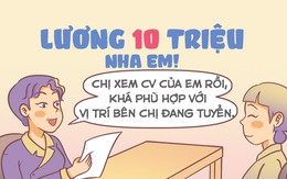 Vừa tốt nghiệp đã được nhận mức lương 10 triệu