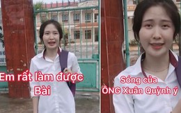 Nữ sinh chưng hửng, tưởng 'trúng tủ' đề thi Văn, ai dè bị 'tủ đè'