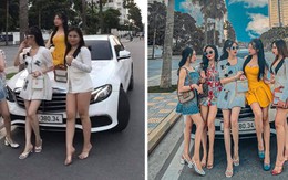 Netizen 'xót xa' hot girl tài chính làm việc từ sớm đến khuya