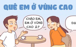 Quê em ở vùng cao à?