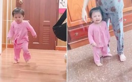 Cười xỉu với bé gái méc bà ngoại khi bố mẹ không cho đi bơi