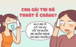 Con gái có người hốt, mẹ hổng thấy vui