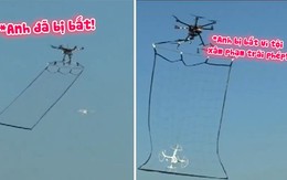 Cảnh sát Nhật dùng drone để bắt drone