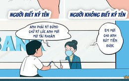 Có 2 loại người: Biết ký tên và không biết ký tên