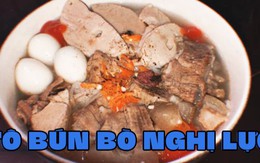 Ai rồi cũng sẽ biết nấu... tô bún bò nghị lực!