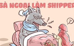 Bà ngoại làm shipper