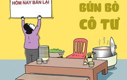 Bún bò cô Tư sắp mở bán lại