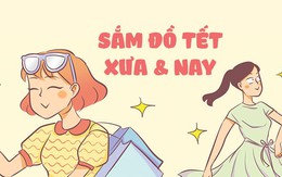 Sắm đồ Tết xưa và nay