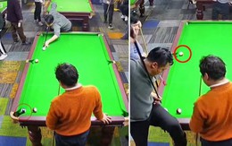 Người đàn ông đánh bida lỗ như hack