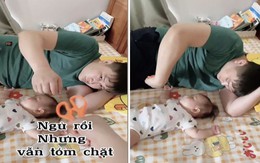 Pha xử lý đi vào lòng đất của bố bỉm sữa ở nhà trông con