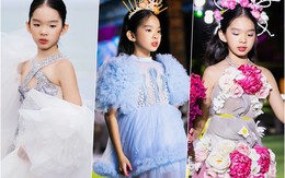 Con gái Xuân Lan 3 lần làm vedette trong show thời trang của mẹ