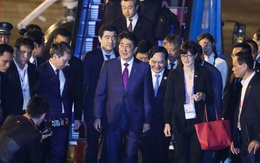Thủ tướng Nhật Shinzo Abe tới Đà Nẵng chuẩn bị cho APEC