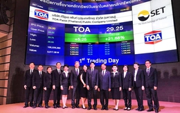 Sơn TOA thu về hàng trăm triệu USD sau IPO