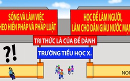 Cúi chào và những câu khẩu hiệu