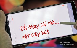 Đổi thay chỉ nhờ... một cây bút